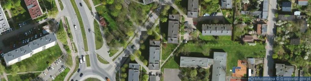 Zdjęcie satelitarne Górna ul.