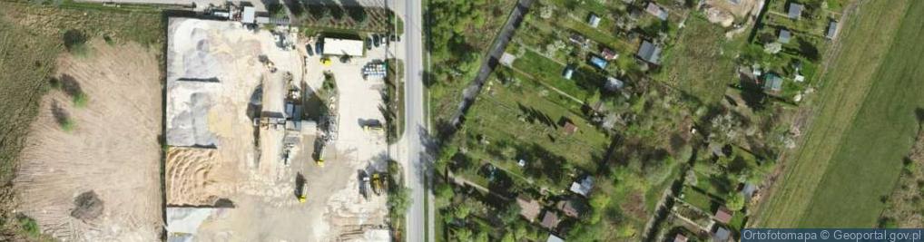 Zdjęcie satelitarne Górnicza ul.