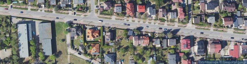 Zdjęcie satelitarne Górna ul.