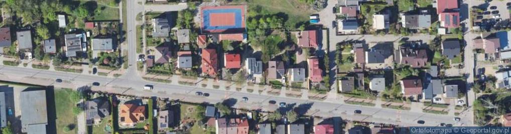 Zdjęcie satelitarne Górna ul.