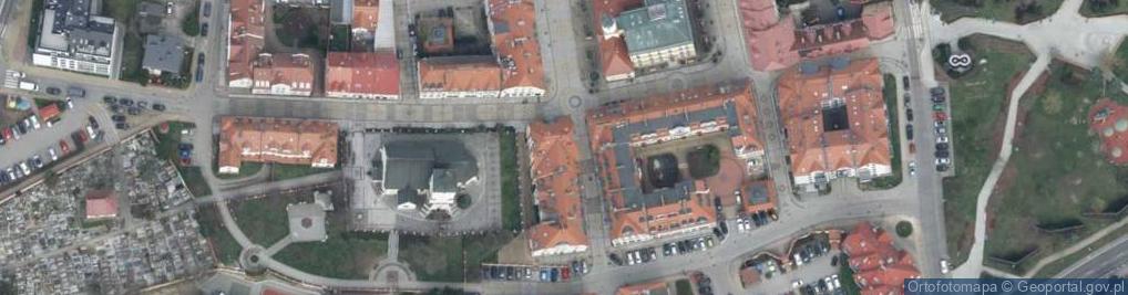 Zdjęcie satelitarne Górna ul.