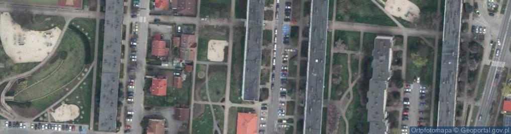 Zdjęcie satelitarne Górników ul.