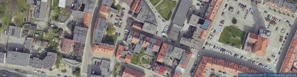 Zdjęcie satelitarne Górna ul.