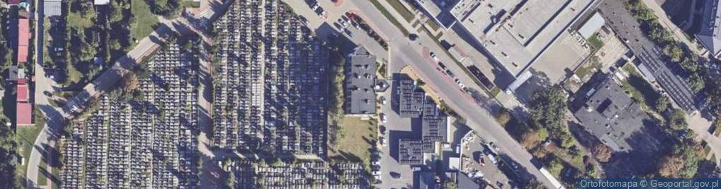 Zdjęcie satelitarne Gordziałkowskiego Jana ul.