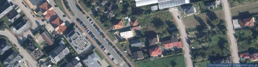 Zdjęcie satelitarne Górna ul.