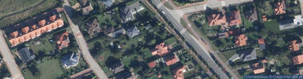 Zdjęcie satelitarne Górna ul.