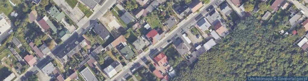Zdjęcie satelitarne Górna ul.