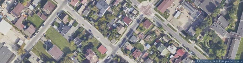 Zdjęcie satelitarne Górna ul.