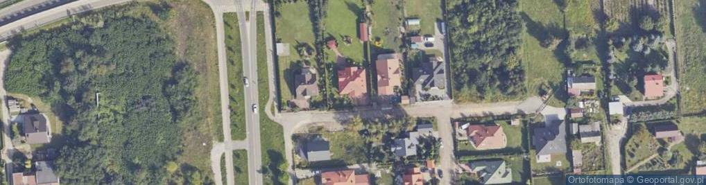Zdjęcie satelitarne Godna ul.