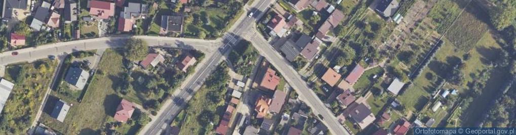 Zdjęcie satelitarne Gospodarcza ul.