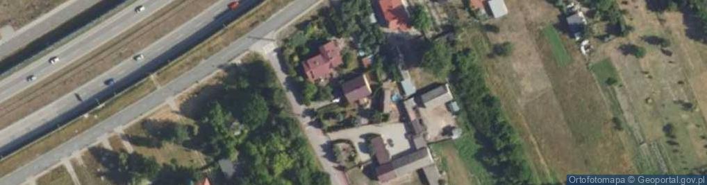 Zdjęcie satelitarne Górna ul.