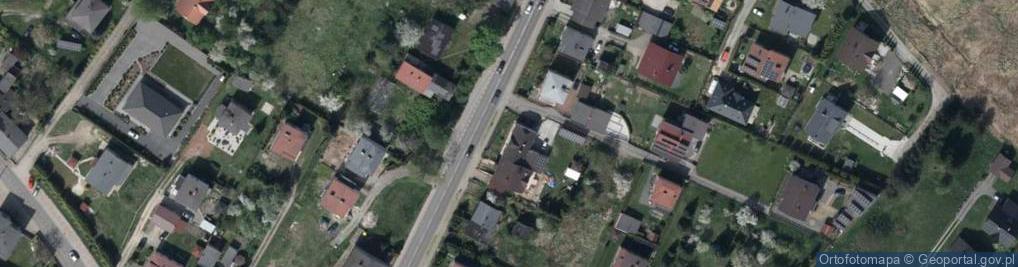 Zdjęcie satelitarne Górnośląska ul.