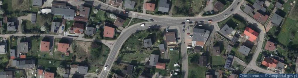 Zdjęcie satelitarne Górnośląska ul.
