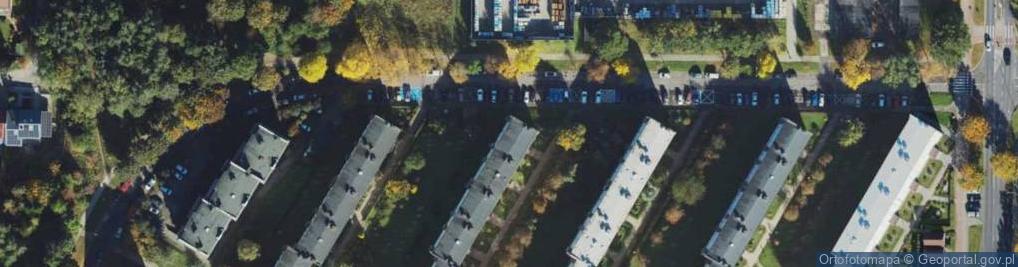 Zdjęcie satelitarne Górna ul.
