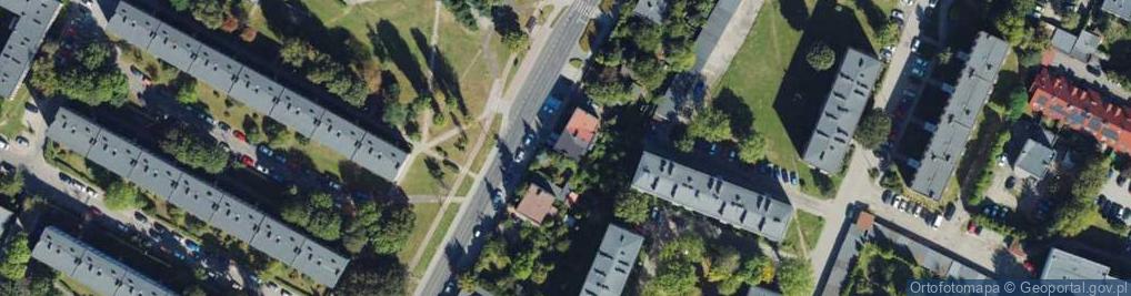 Zdjęcie satelitarne Gospodarcza ul.
