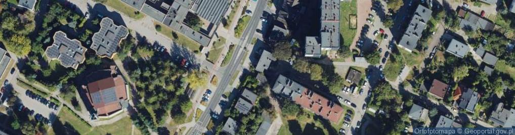 Zdjęcie satelitarne Gospodarcza ul.