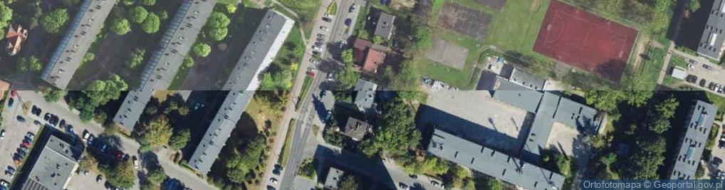 Zdjęcie satelitarne Gospodarcza ul.