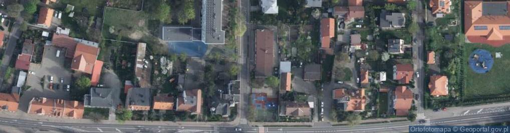 Zdjęcie satelitarne Górna ul.