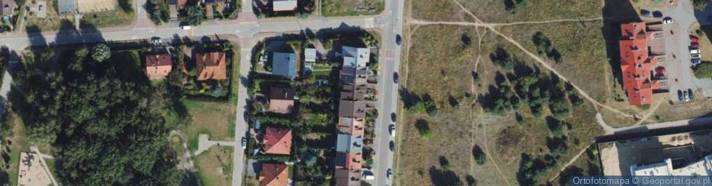 Zdjęcie satelitarne Górna ul.