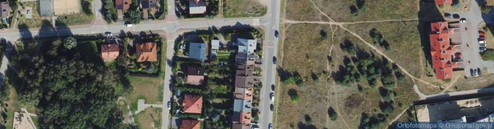 Zdjęcie satelitarne Górna ul.