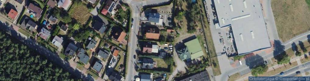 Zdjęcie satelitarne Górna ul.