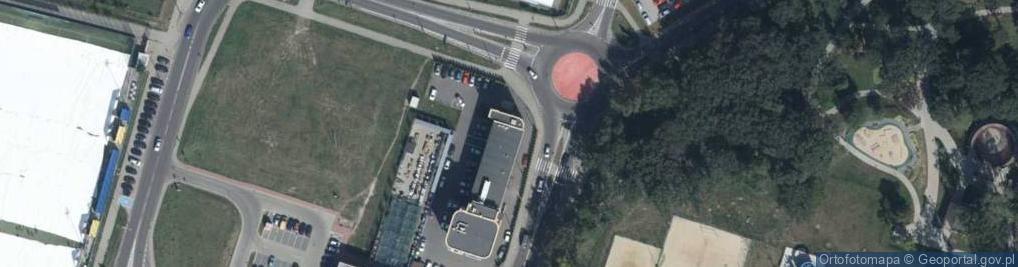 Zdjęcie satelitarne Góry Tadeusza, gen. ul.
