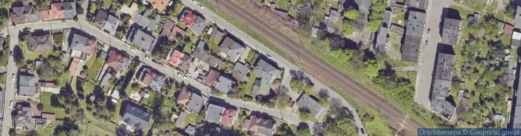 Zdjęcie satelitarne Górnicza ul.