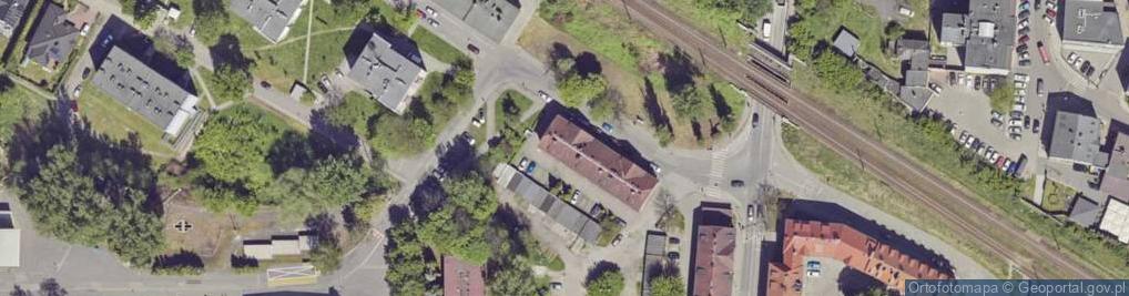 Zdjęcie satelitarne Górnicza ul.