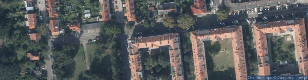 Zdjęcie satelitarne Gorkiego Maksyma ul.