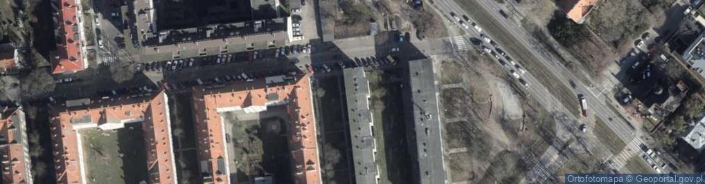 Zdjęcie satelitarne Gorkiego Maksyma ul.