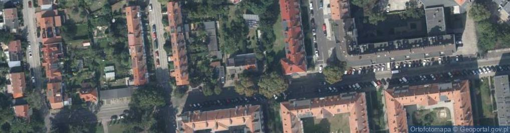 Zdjęcie satelitarne Gorkiego Maksyma ul.