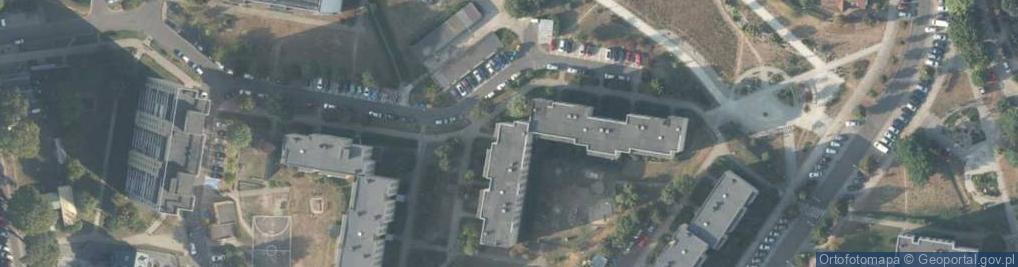 Zdjęcie satelitarne Gombrowicza Witolda ul.