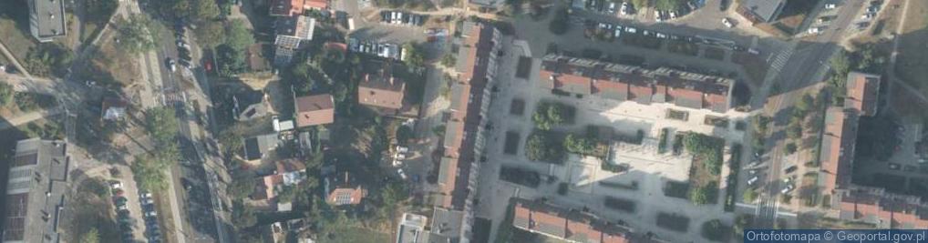 Zdjęcie satelitarne Gombrowicza Witolda ul.