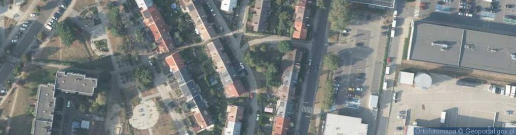 Zdjęcie satelitarne Gojawiczyńskiej Poli ul.
