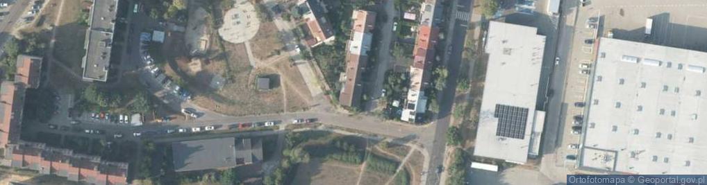 Zdjęcie satelitarne Gojawiczyńskiej Poli ul.