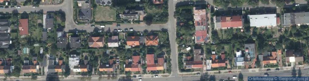 Zdjęcie satelitarne Gorlicka ul.