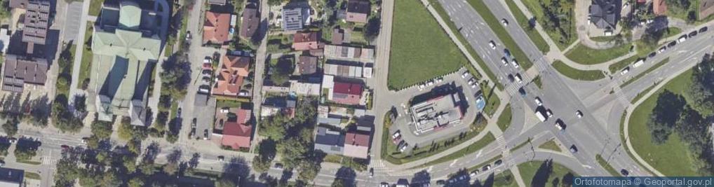 Zdjęcie satelitarne Gospodarcza ul.