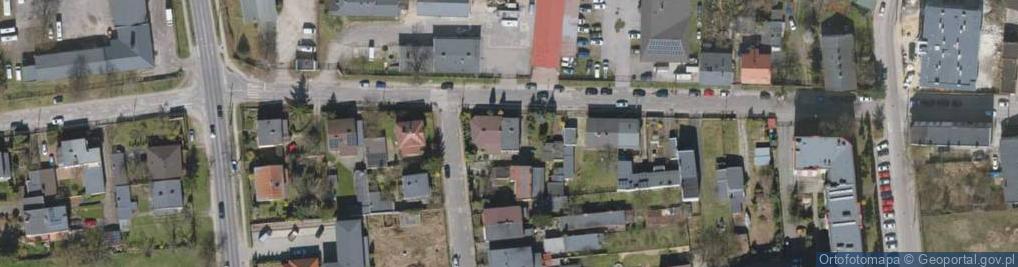 Zdjęcie satelitarne Górna ul.