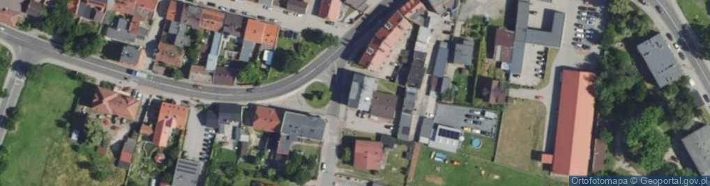 Zdjęcie satelitarne Górnośląska ul.