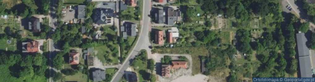 Zdjęcie satelitarne Górnośląska ul.