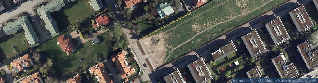 Zdjęcie satelitarne Gobelinowa ul.
