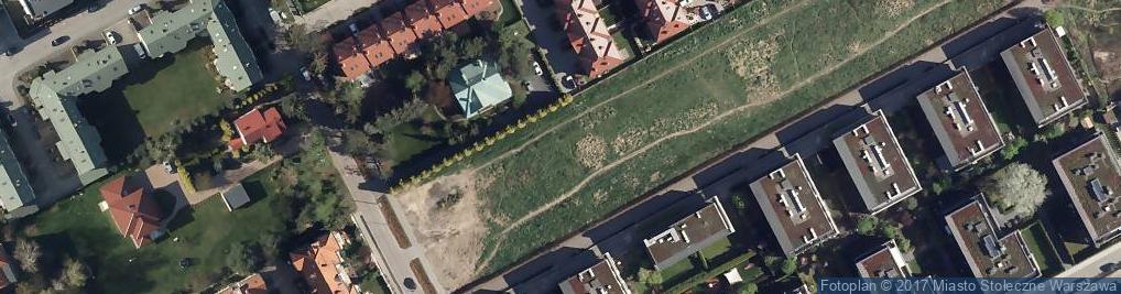 Zdjęcie satelitarne Gobelinowa ul.