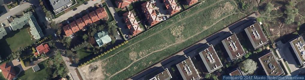 Zdjęcie satelitarne Gobelinowa ul.