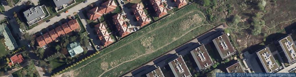 Zdjęcie satelitarne Gobelinowa ul.