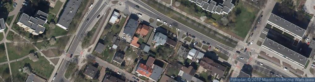 Zdjęcie satelitarne Gorzykowska ul.