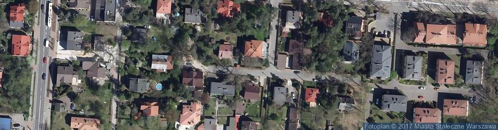 Zdjęcie satelitarne Górna ul.