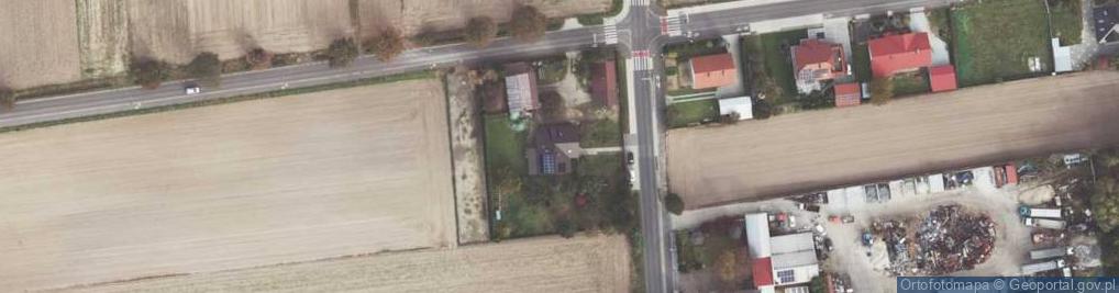 Zdjęcie satelitarne Gorzycka ul.