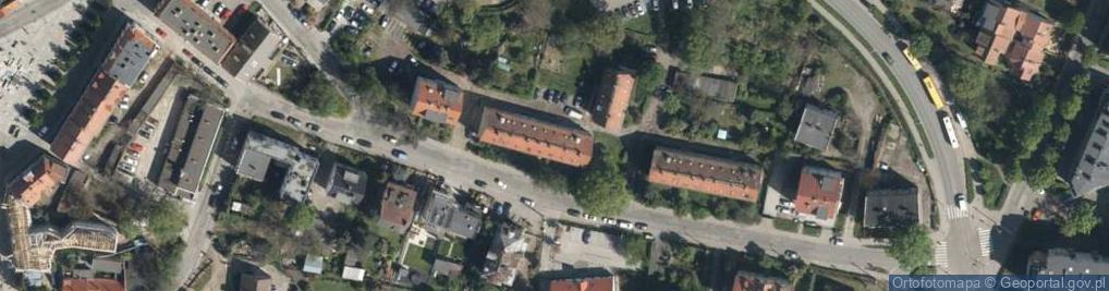 Zdjęcie satelitarne Gorlicka ul.
