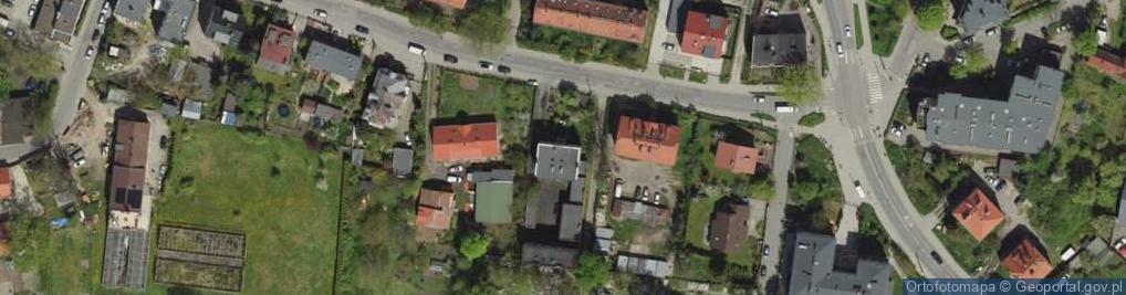 Zdjęcie satelitarne Gorlicka ul.