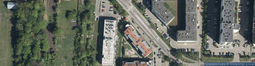 Zdjęcie satelitarne Gorlicka ul.